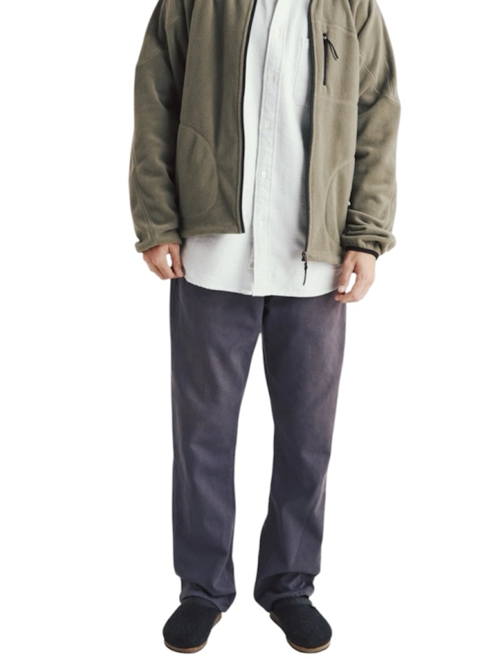 Adsum Relaxed 5 Pocket Blue Bedford Cord